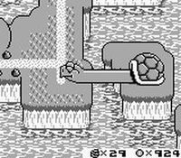 une photo d'Ã©cran de Super Mario Land 2 sur Nintendo Game Boy